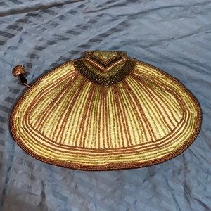 Vintage Genie beaded Clutch bag